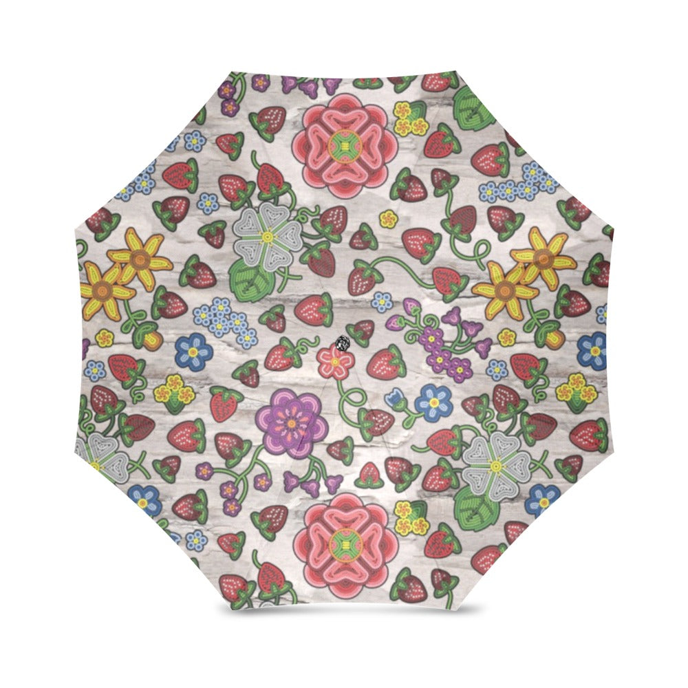 Berry Pop Bright Birch Foldable Umbrella