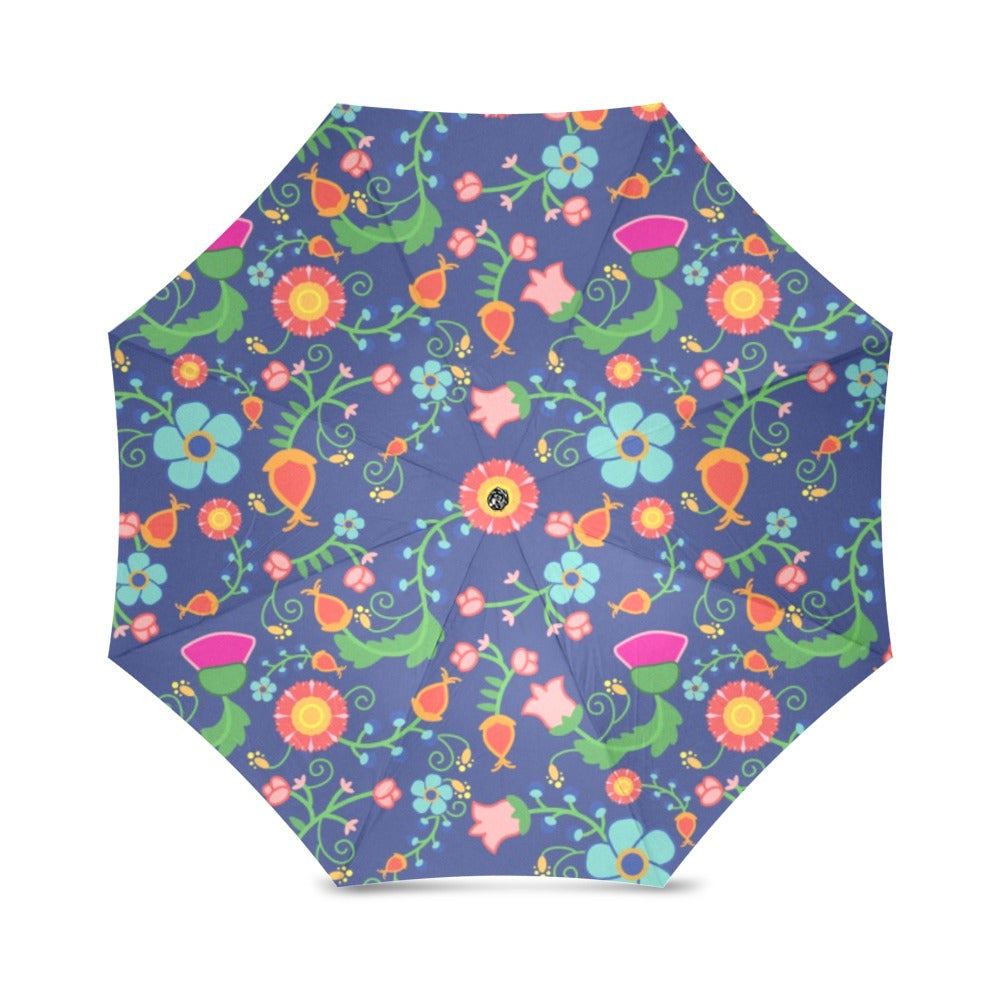Bee Spring Twilight Foldable Umbrella