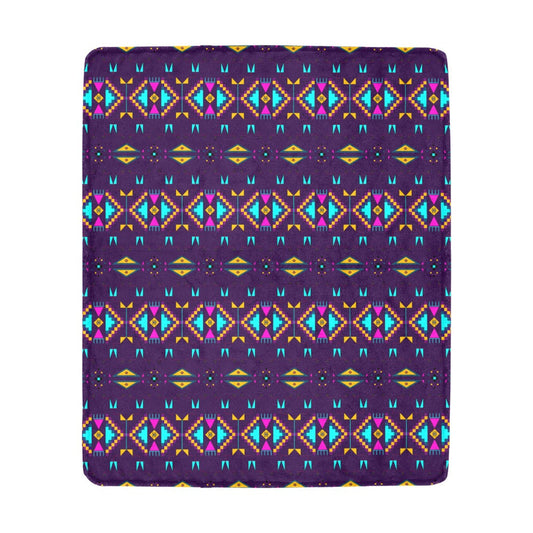 Rite of Passage Dark Purple Ultra-Soft Micro Fleece Blanket 50"x60"