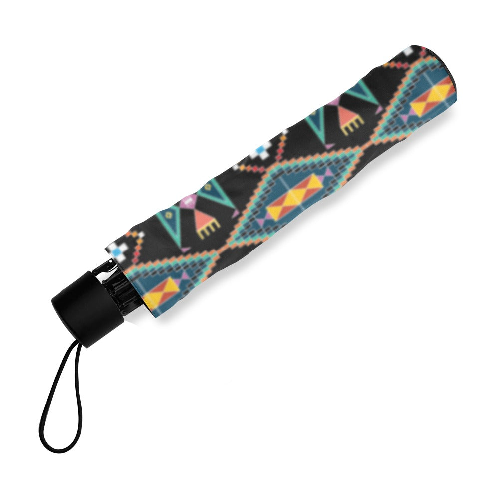 Travois Tipi Black Foldable Umbrella