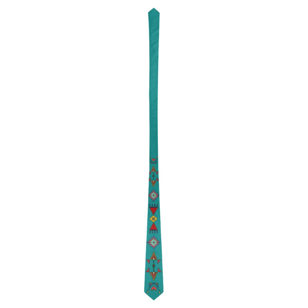 Rainbow Spirit Geometric Necktie