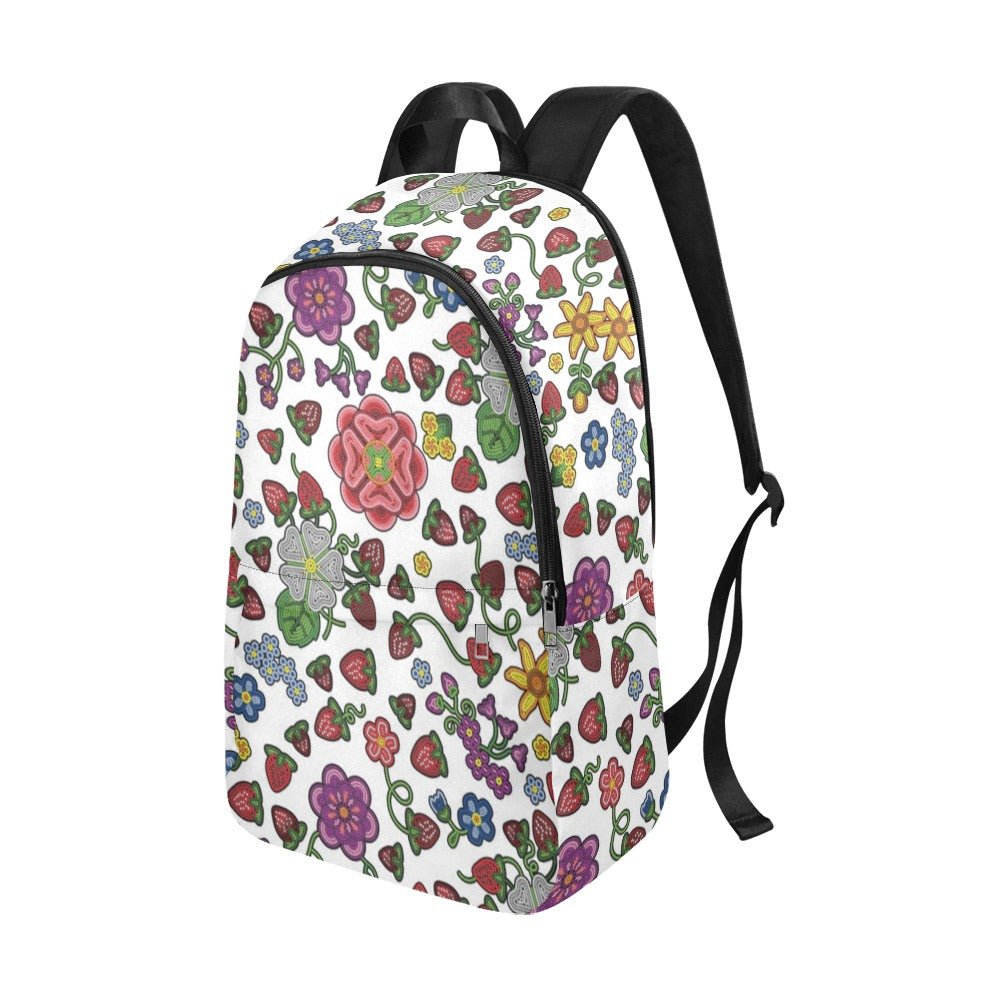 Berry Pop White Backpack