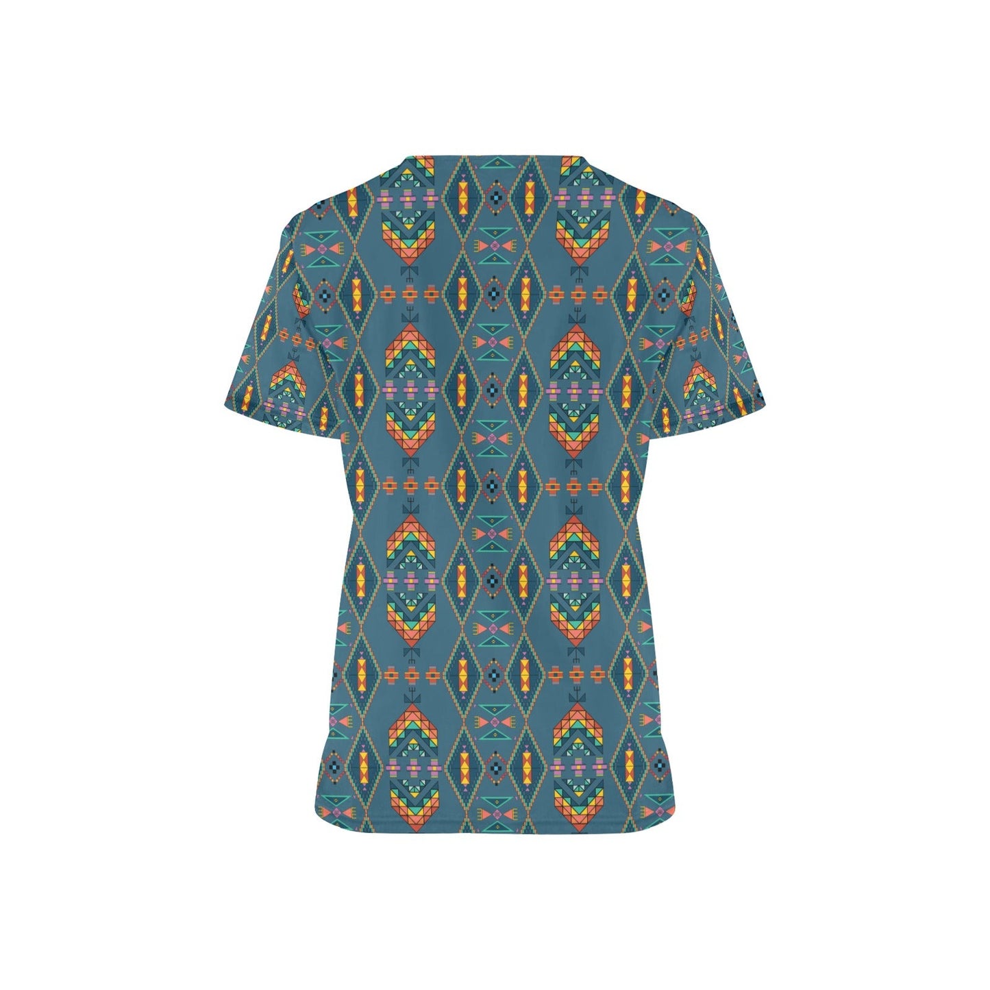 Travois Tipi Deep Lake Scrub Top