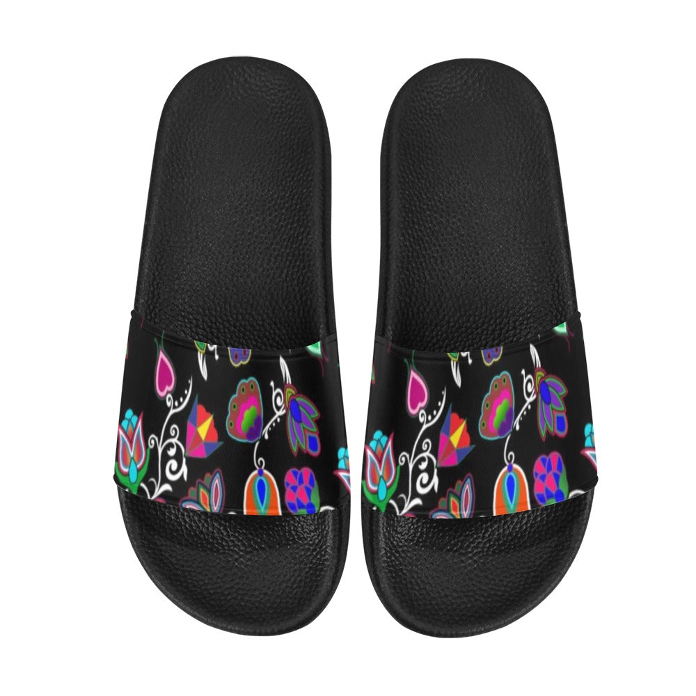 Indigenous Paisley Slide Sandals
