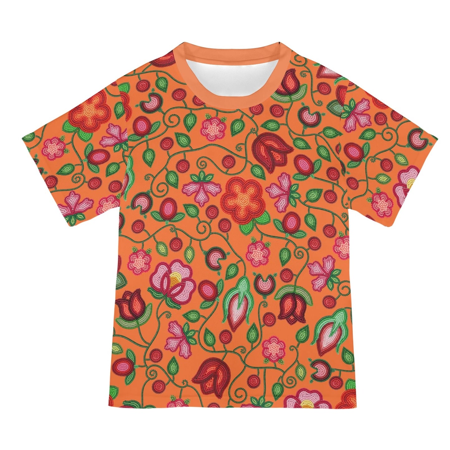 Rose Reverie Orange Tee