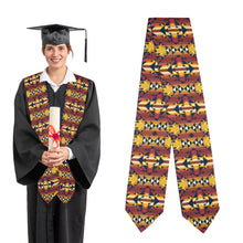 Load image into Gallery viewer, Golden Clouds Graduation Stole
