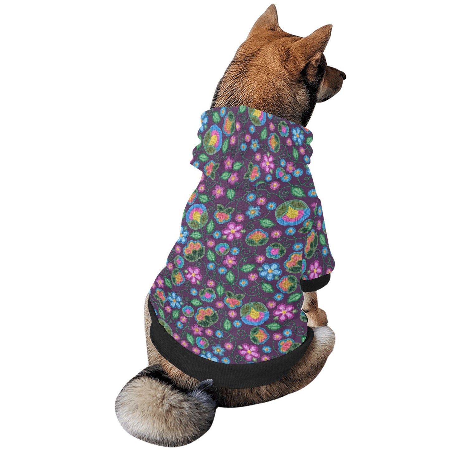 Turquoise Sunbeam Violet Pet Hoodie