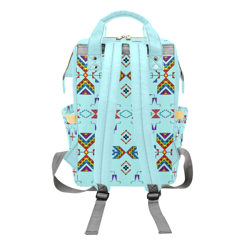 Rainy Chief Rainbow Robin Egg Multi-Function Diaper Backpack