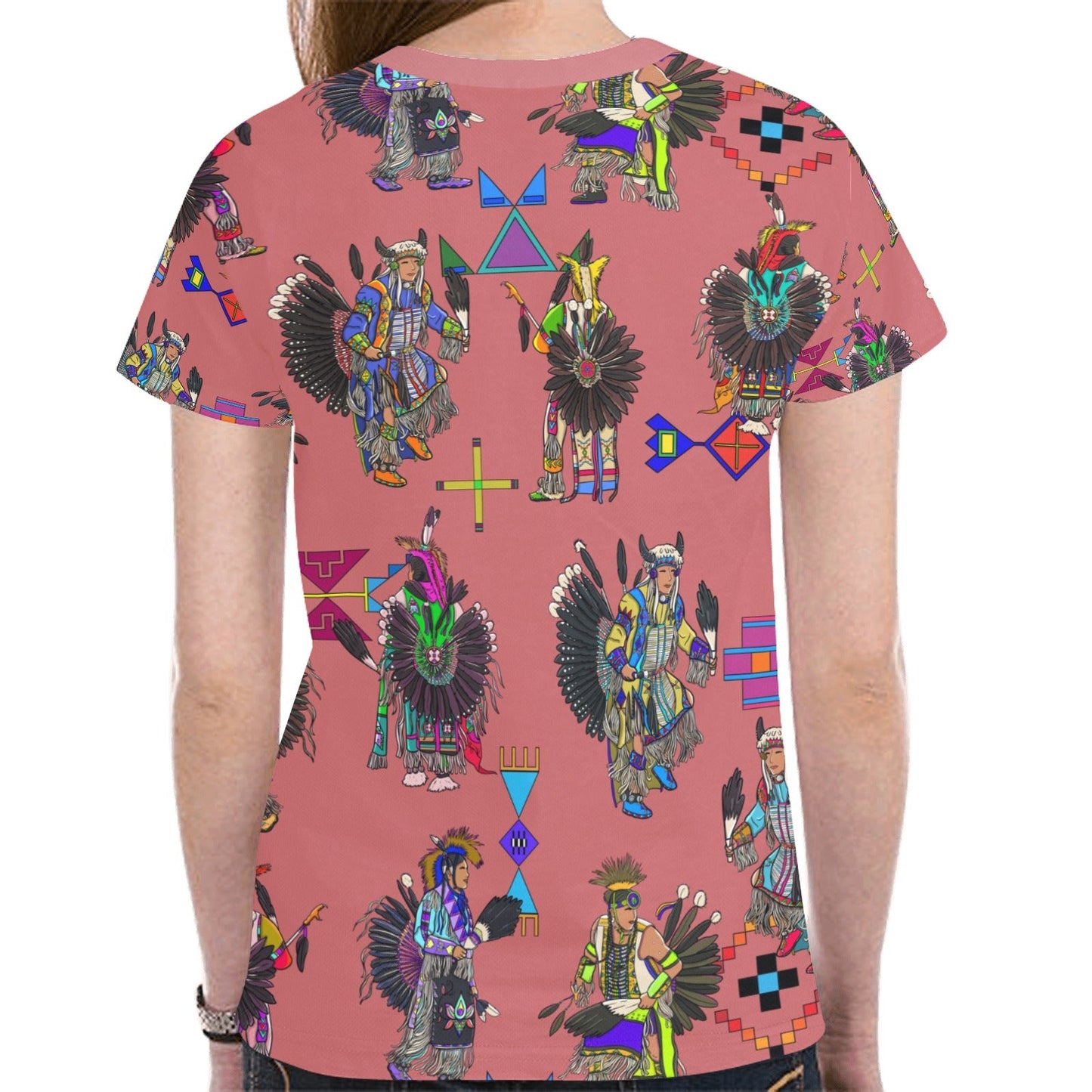 Men's Tradish Dancers Terra Cotta Tee