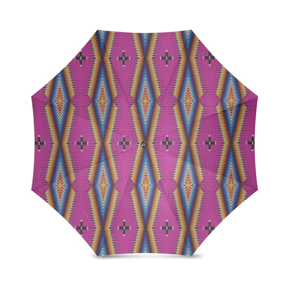 Diamond in the Bluff Pink Foldable Umbrella