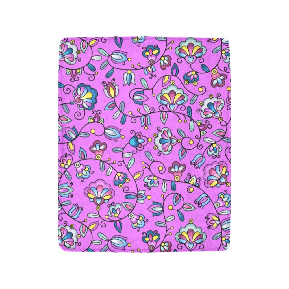 Autumn Bundle Blessing Purple Ultra-Soft Micro Fleece Blanket 40"x50"