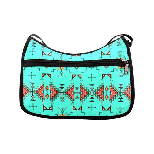 Thunder Flight Turquoise Crossbody Bag