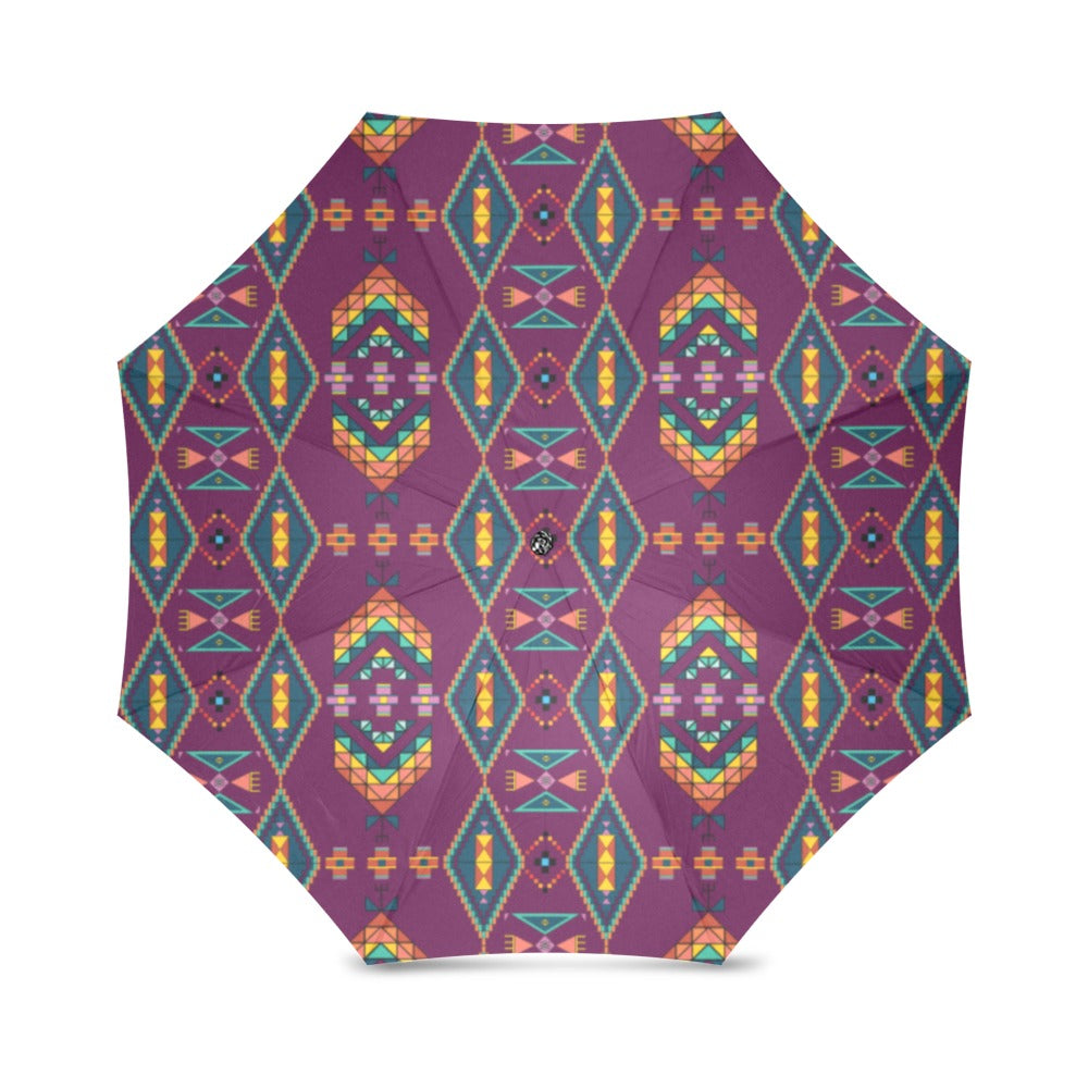 Travois Tipi Berry Foldable Umbrella