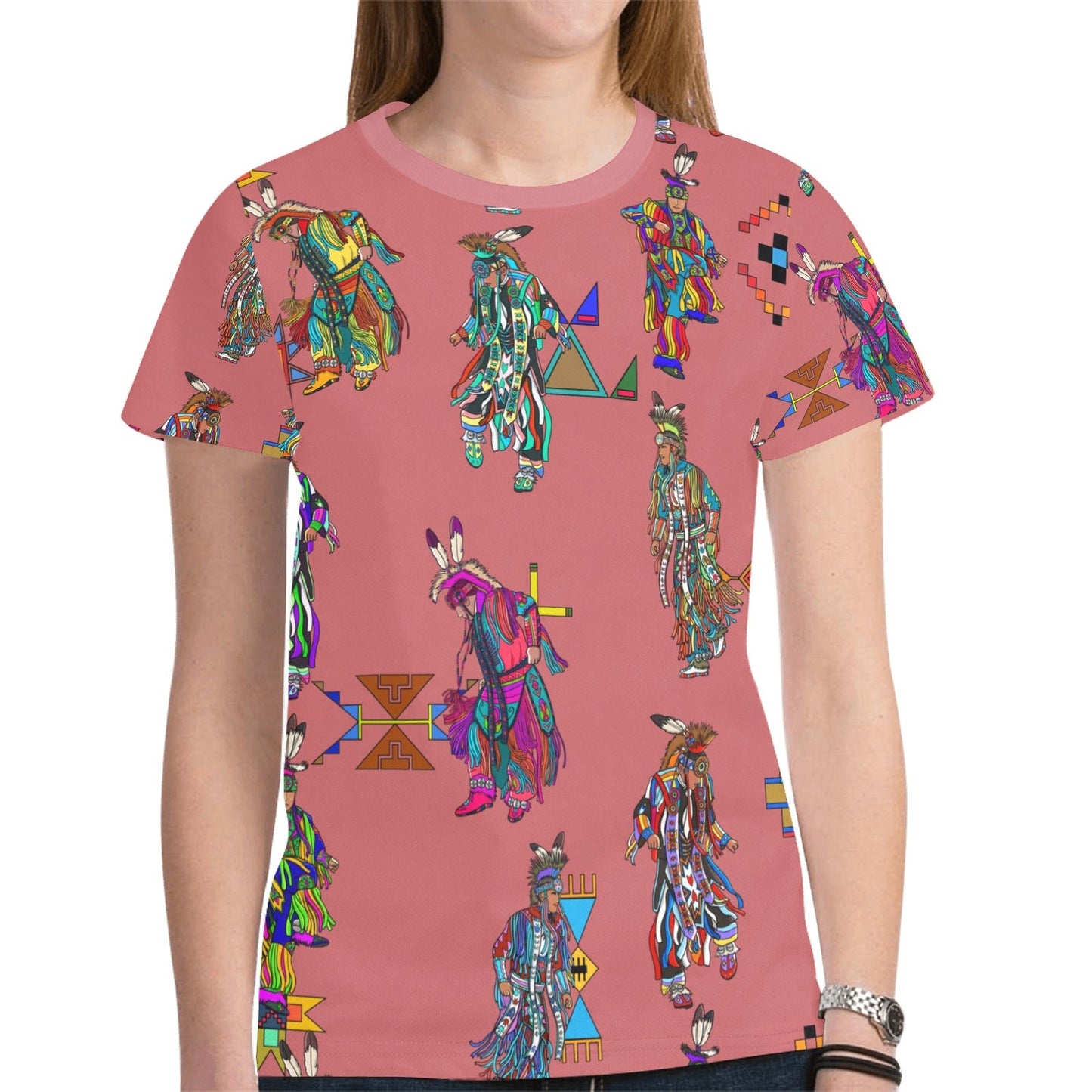 Men's Grass Dancers Terra Cotta Tee