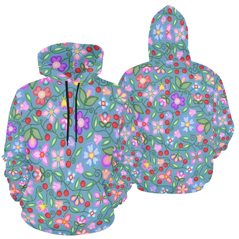 Petal Harmony River Hoodie for Women