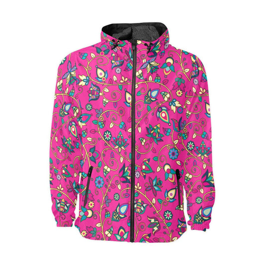 Thorny Path Pink Men's Windbreaker