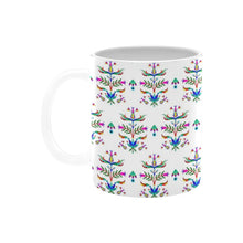 Load image into Gallery viewer, Dakota Damask White Mug
