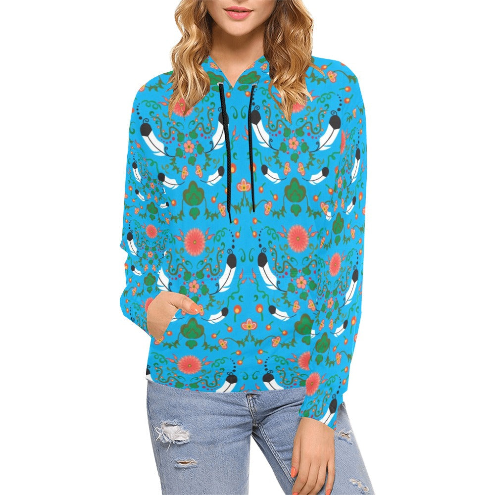 New Growth Bright Sky Hoodie for Women