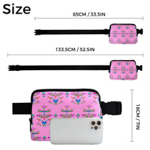 Load image into Gallery viewer, Dakota Damask Cheyenne Pink Belt Bag
