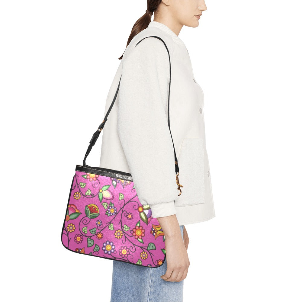 Heartbeat Petals Pink Small Shoulder Bag
