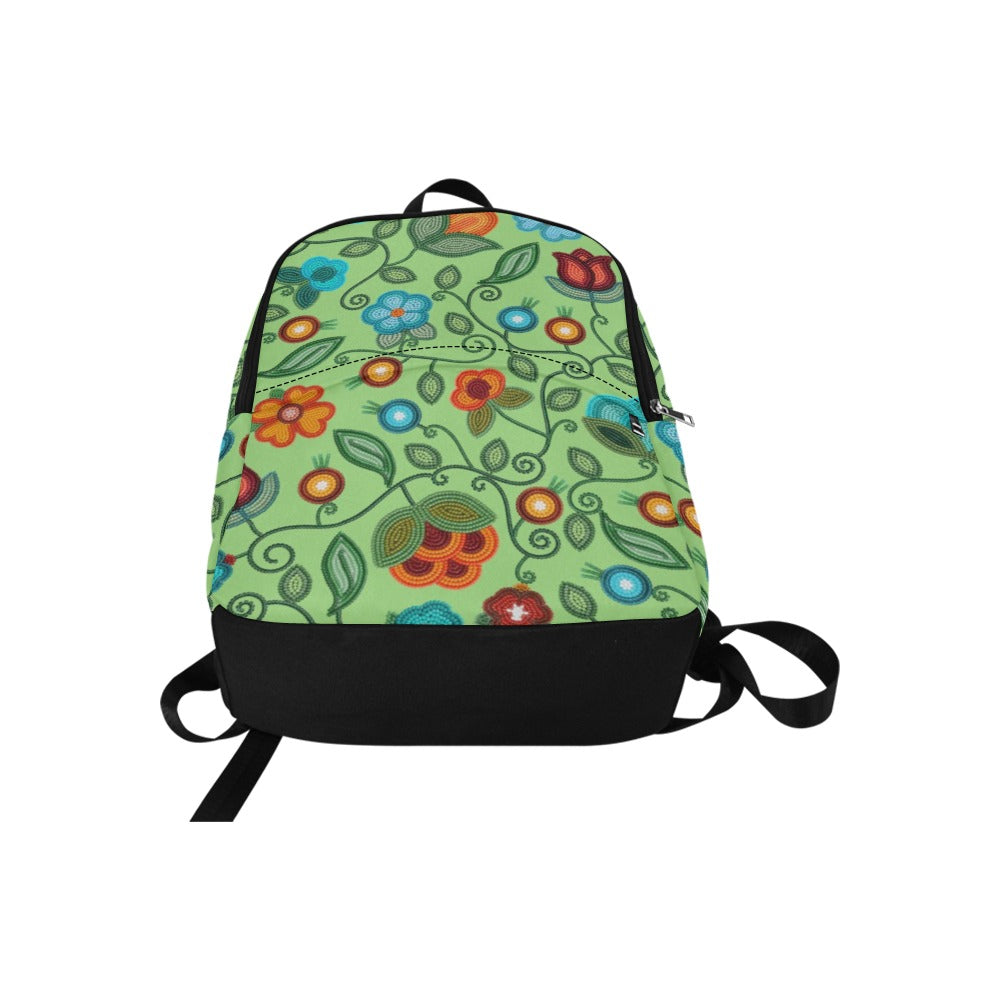 Prairie Fire Petals Sage Backpack