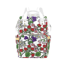 Load image into Gallery viewer, Takwakin Harvest White Multi-Function Diaper Backpack/Diaper Bag
