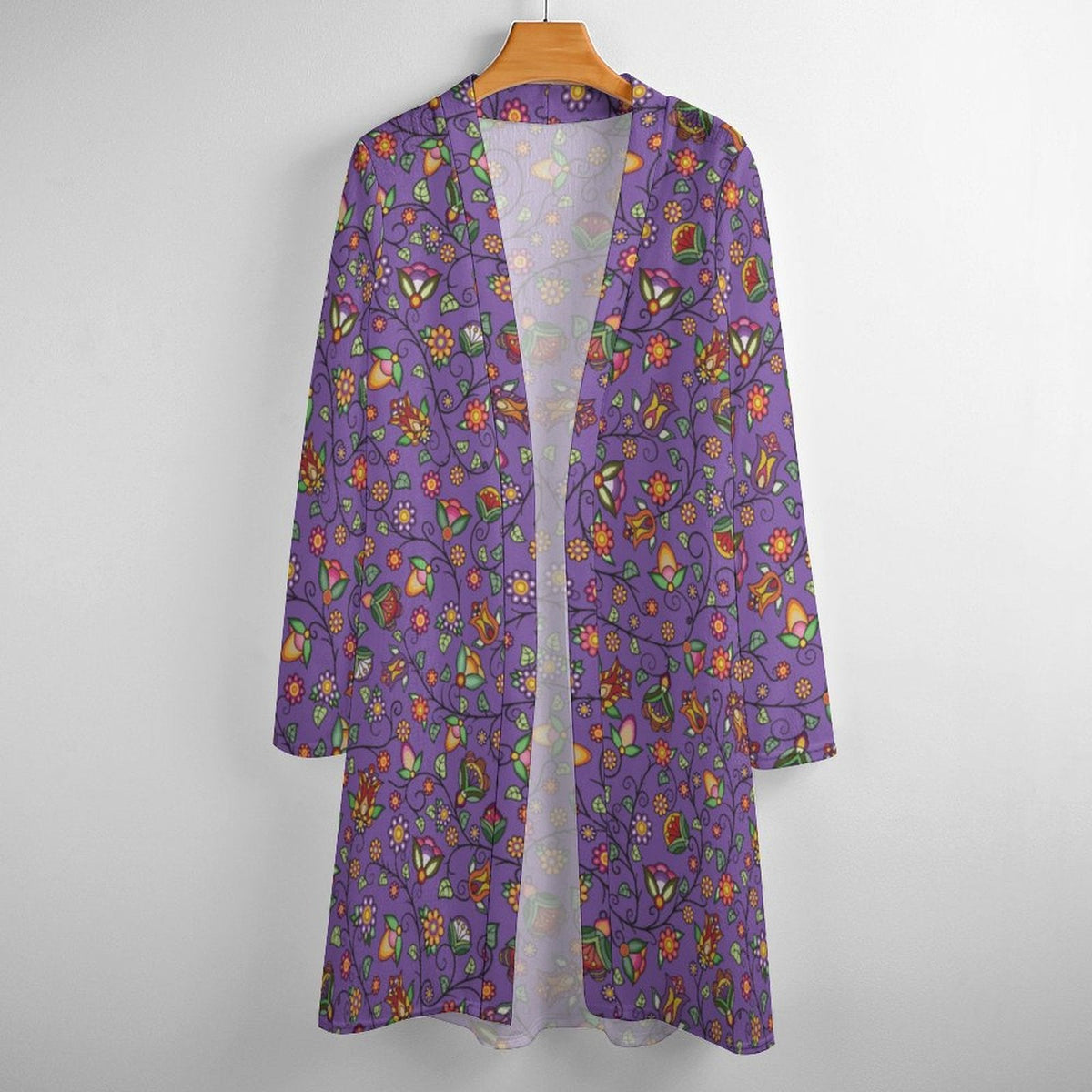 Heartbeat Petals Purple Cardigan