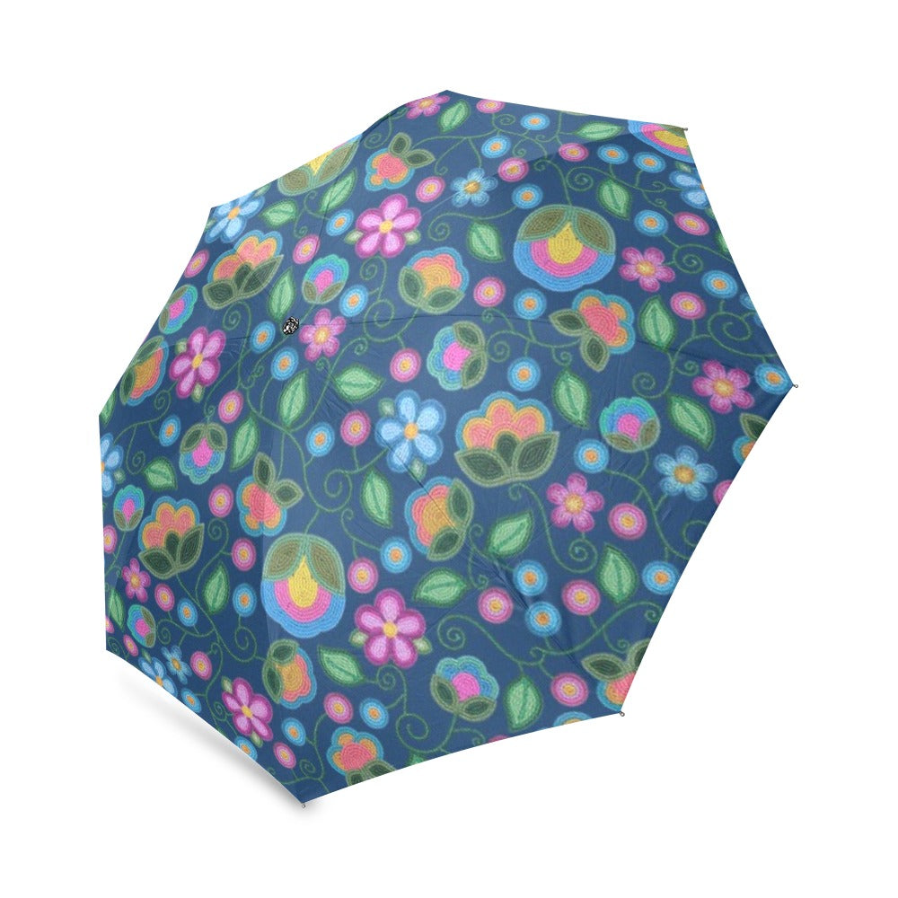 Turquoise Sunbeam Foldable Umbrella