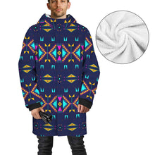 Load image into Gallery viewer, Rite of Passage Prairie Night Unisex Sherpa Lined Hooded Coat
