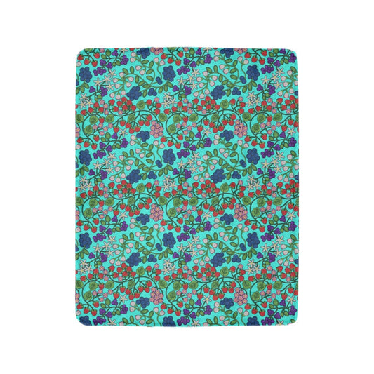 Takwakin Harvest Turquoise Ultra-Soft Micro Fleece Blanket 40"x50"