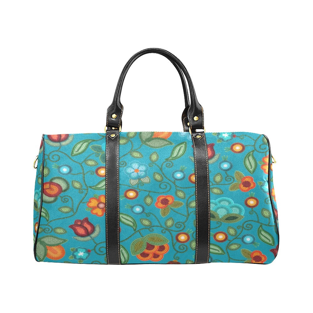 Prairie Fire Petals Ocean Small Travel Bag