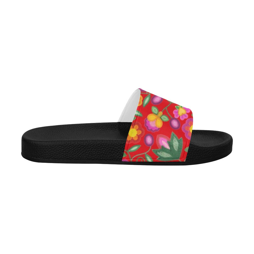Boreal Bounty Red Slide Sandals