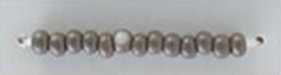 11/0 Seed Beads: Evening Steel