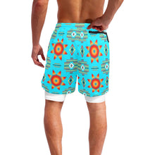 Load image into Gallery viewer, Rising Star Harvest Moon Men&#39;s Sports Shorts with Compression Liner
