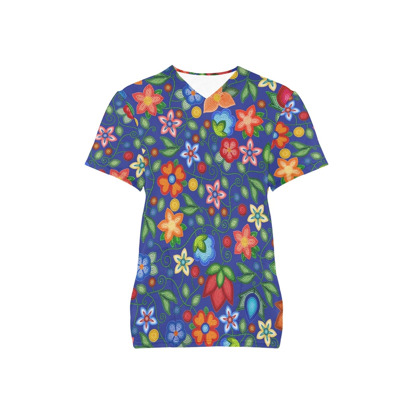 Morning Harmony Sapphire Scrub Top
