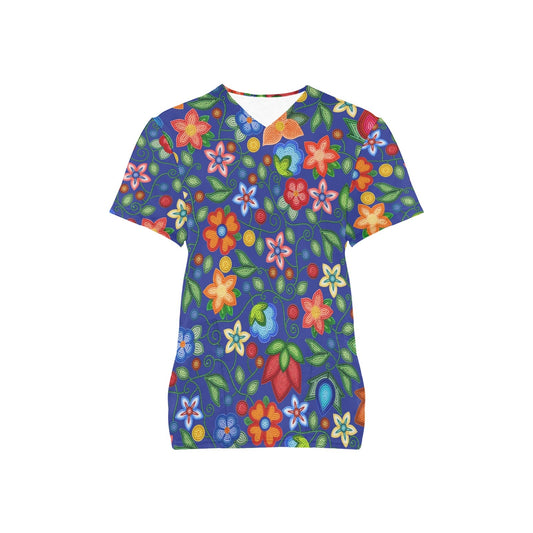 Morning Harmony Sapphire Scrub Top