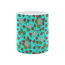 Load image into Gallery viewer, Strawberry Dreams Turquoise Mug
