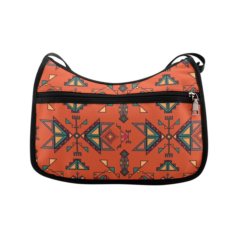 Arrow Dawn Orange Crossbody Bag