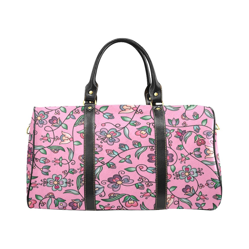 Amber Evening Garland Pink Large Travel Bag