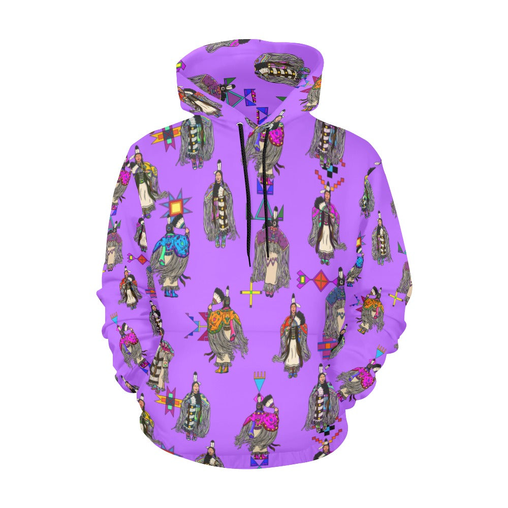 Women's Tradish Dancers Purple Hoodie for Women