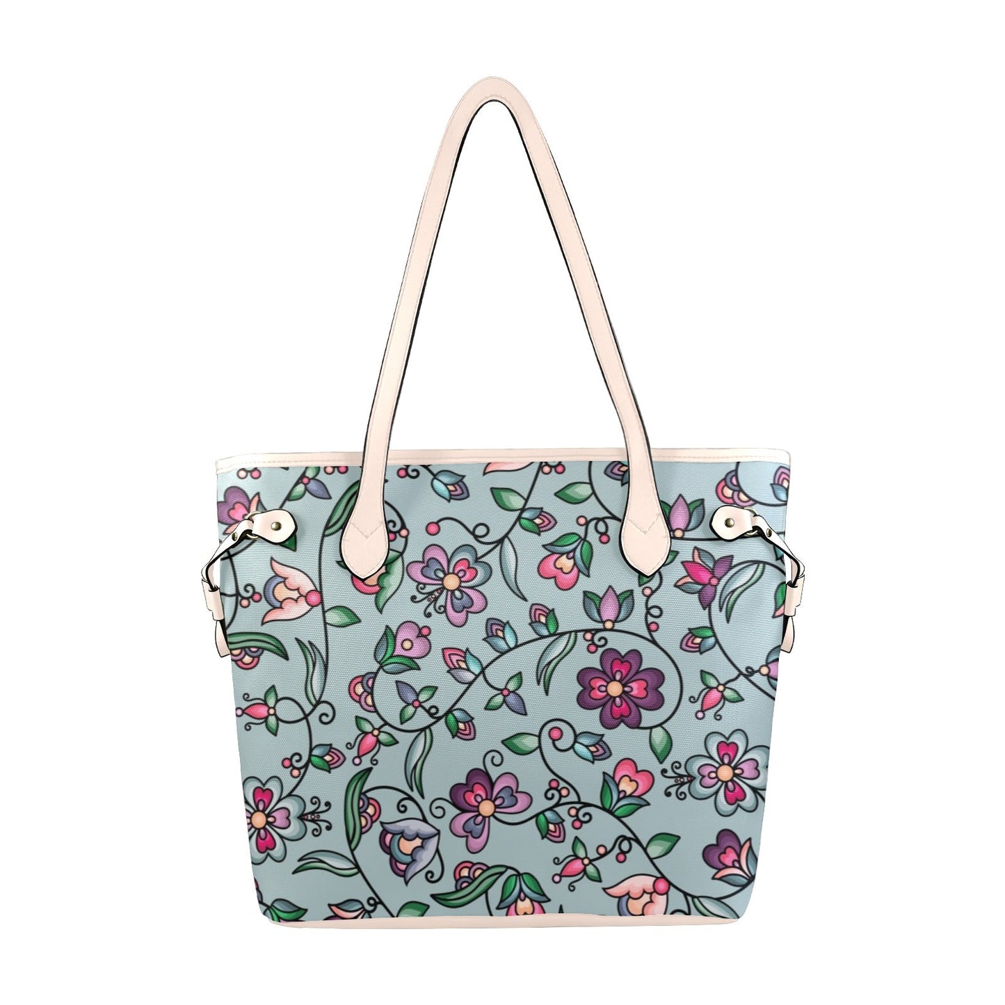 Amber Evening Garland Clover Canvas Tote Bag