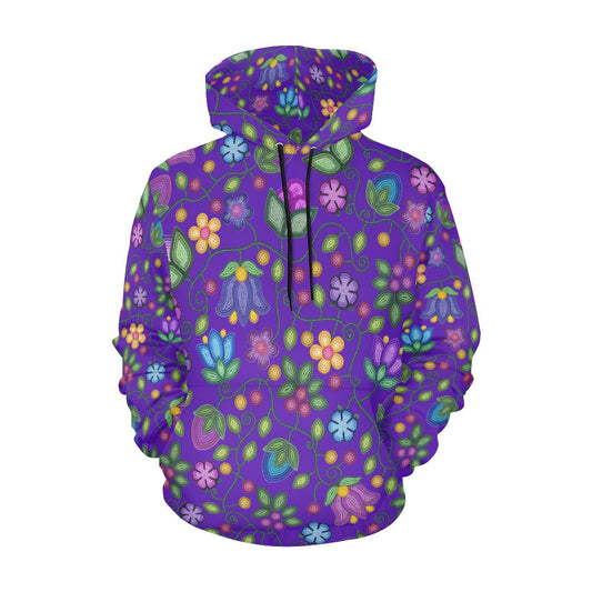 Bloom Uplift Indigo Hoodie for Men