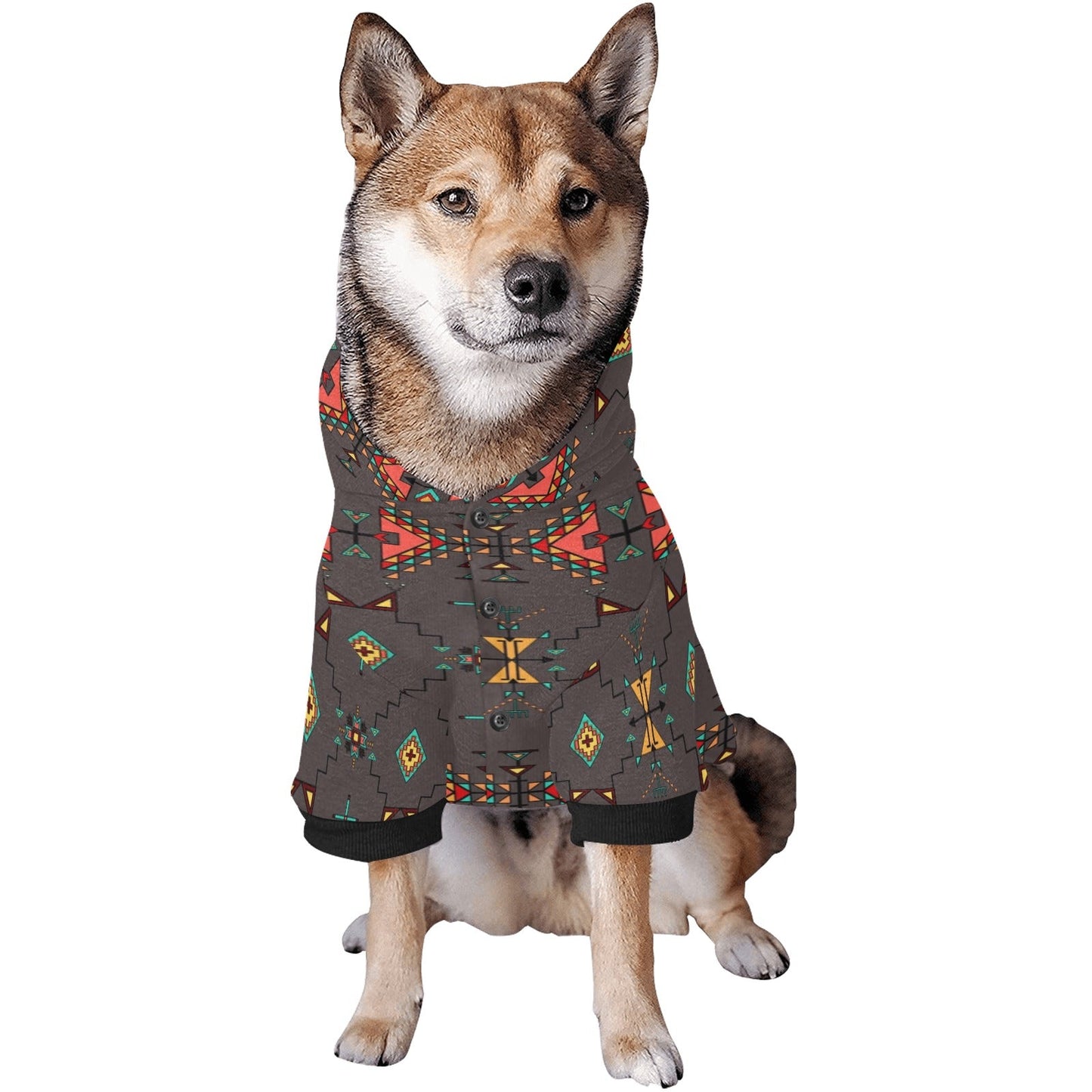 Thunder Flight Gray Pet Dog Hoodie