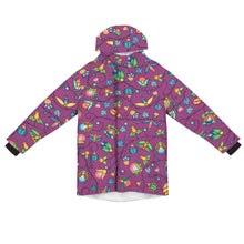 Load image into Gallery viewer, Prairie Plains Spirit Berry Soup Unisex Sherpa Lined Hooded Coat
