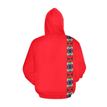 Load image into Gallery viewer, Red Blanket Strip II Hoodie for Men
