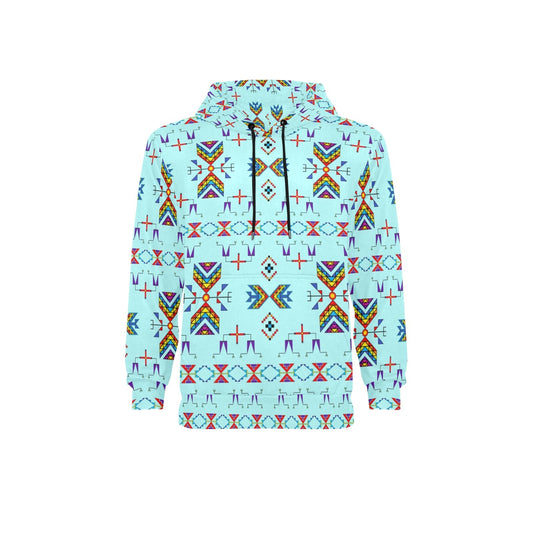 Rainy Chief Rainbow Robin Egg Fleece Hoodie
