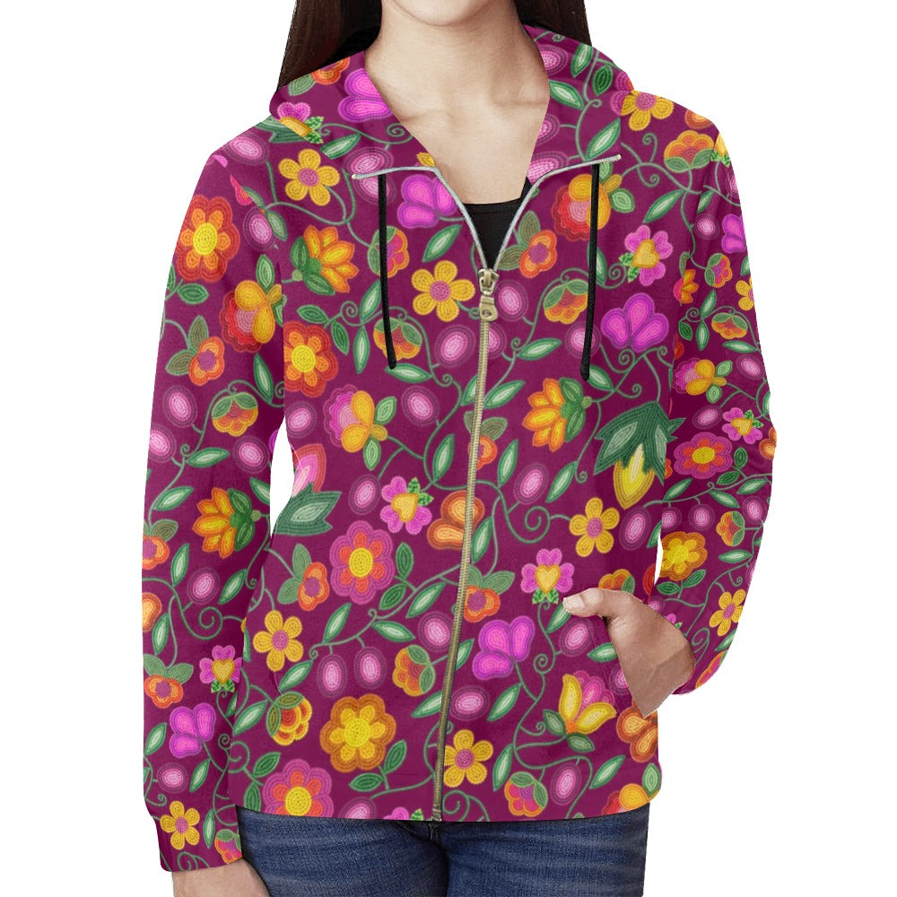 Boreal Bounty Full Zip Hoodie For Women
