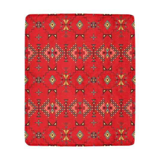 Thunder Flight Red Ultra-Soft Micro Fleece Blanket 50"x60"