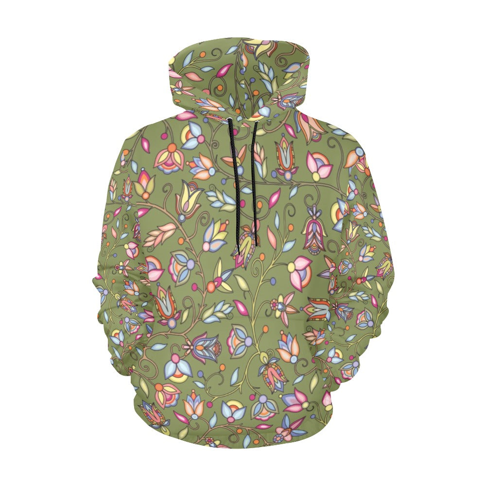 Buffalo Bloom Sage Hoodie for Women