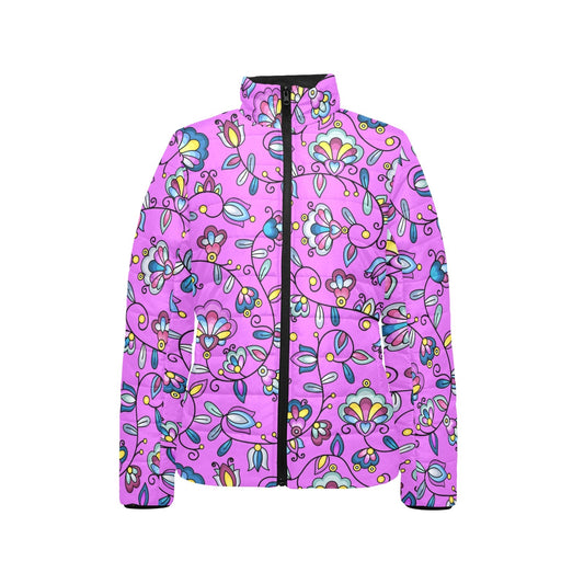Autumn Bundle Blessing Purple Stand Collar Jacket